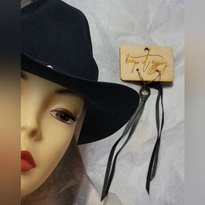 Keep It Gypsy Leather Tassels Dangle Earrings Smoke Grey